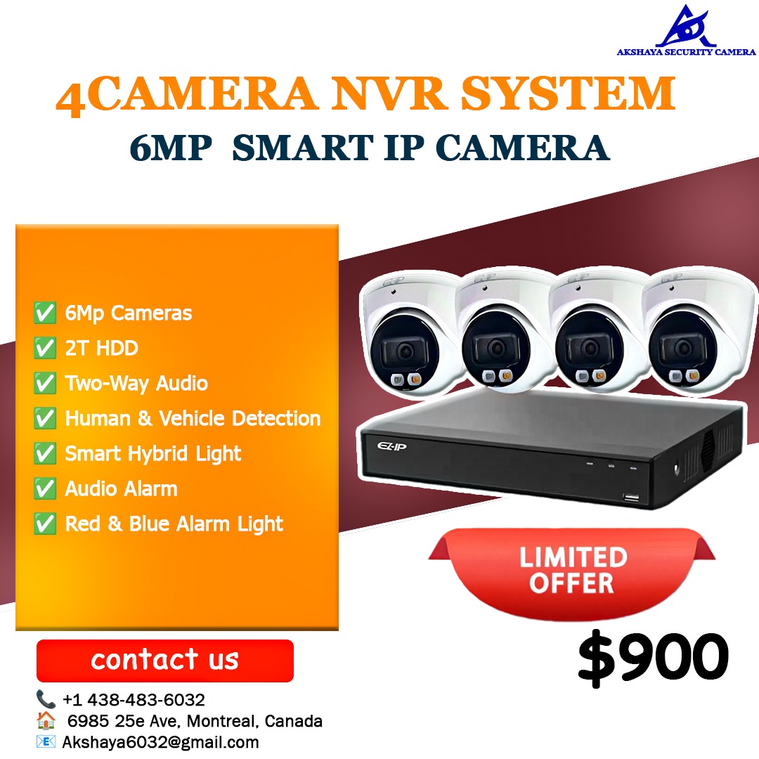 CCTV Installation Package Montreal